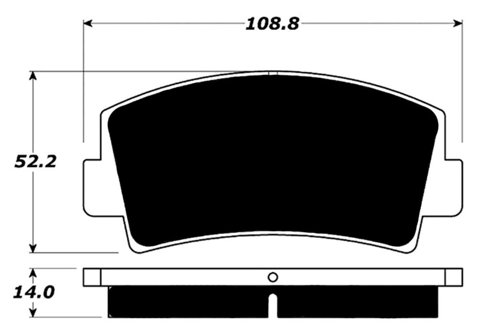Porterfield Brake Pads for 1985 MAZDA RX 7 R/Drum