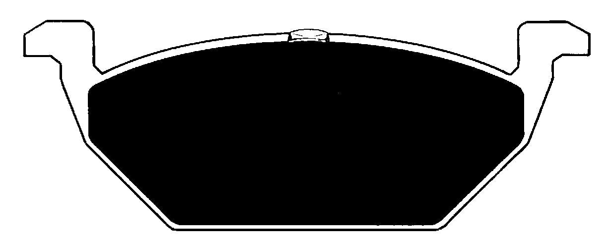 Porterfield Brake Pads for 2000 VOLKSWAGEN JETTA TDI