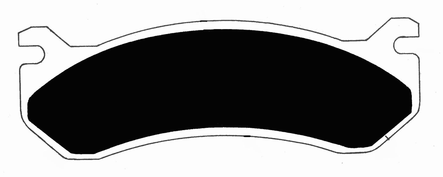 Porterfield Brake Pads for 2000 CHEVROLET TAHOE 2WD R/Disc