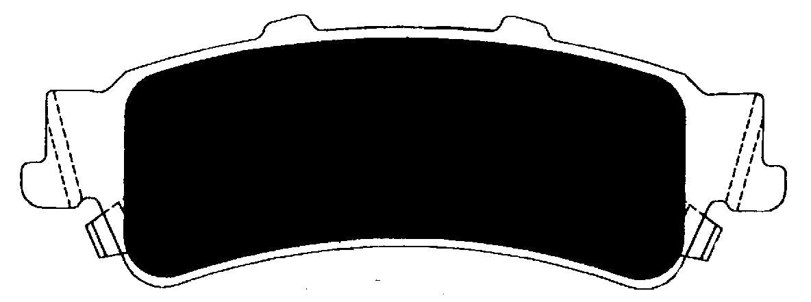 Porterfield Brake Pads for 2006 GMC SIERRA 1500 2WD EXT CAB Hybrid Electric