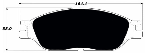 Porterfield Brake Pads for 1999 FORD WINDSTAR