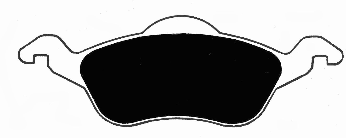 Porterfield Brake Pads for 2000 FORD FOCUS
