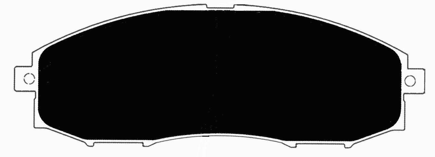 Porterfield Brake Pads for 2001 NISSAN XTERRA