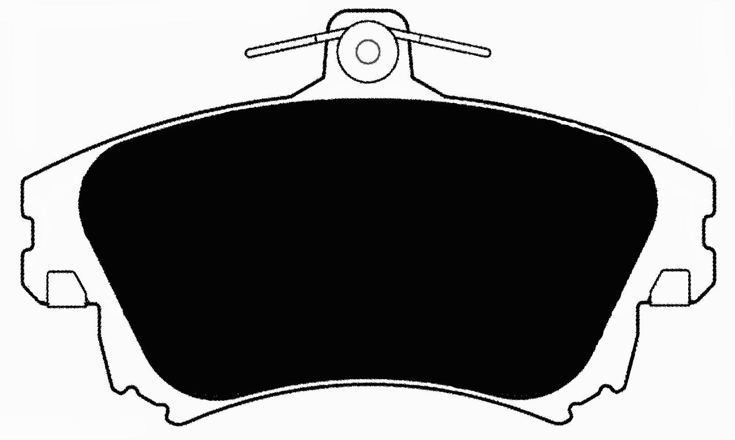 Porterfield Brake Pads for 2000 VOLVO S40