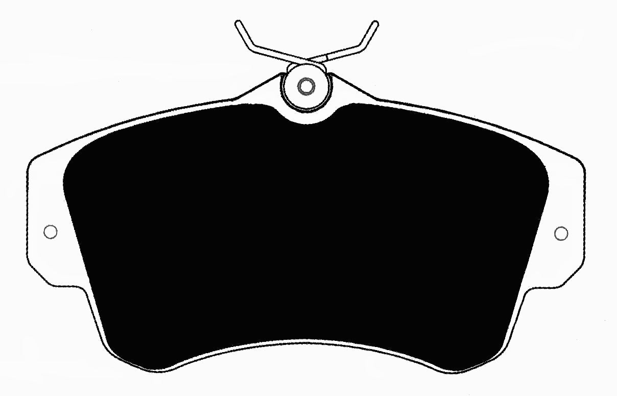 Porterfield Brake Pads for 2001 CHRYSLER PT CRUISER Rear Disc Brakes