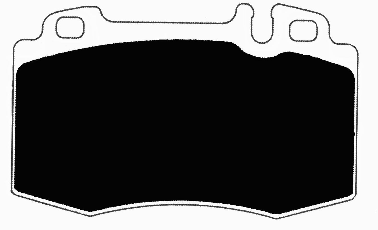 Porterfield Brake Pads for 2008 MERCEDES-BENZ CLK550