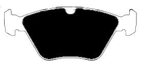 Porterfield Brake Pads for 2007 MERCEDES-BENZ E350 4-Matic