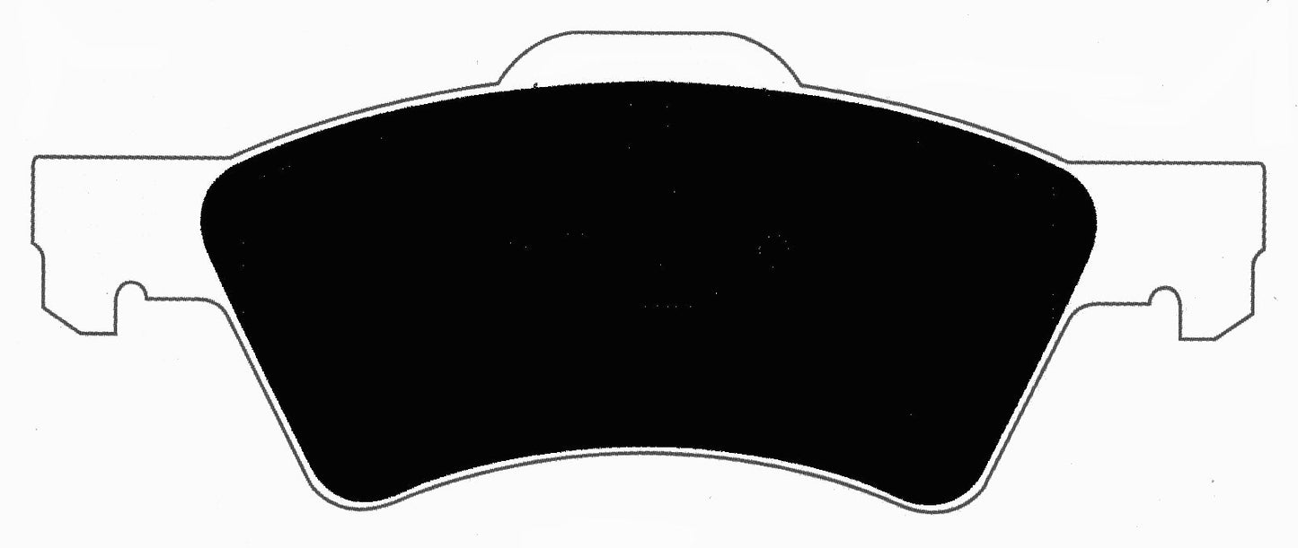 Porterfield Brake Pads for 2003 DODGE CARAVAN / GRAND CARAVAN - AWD