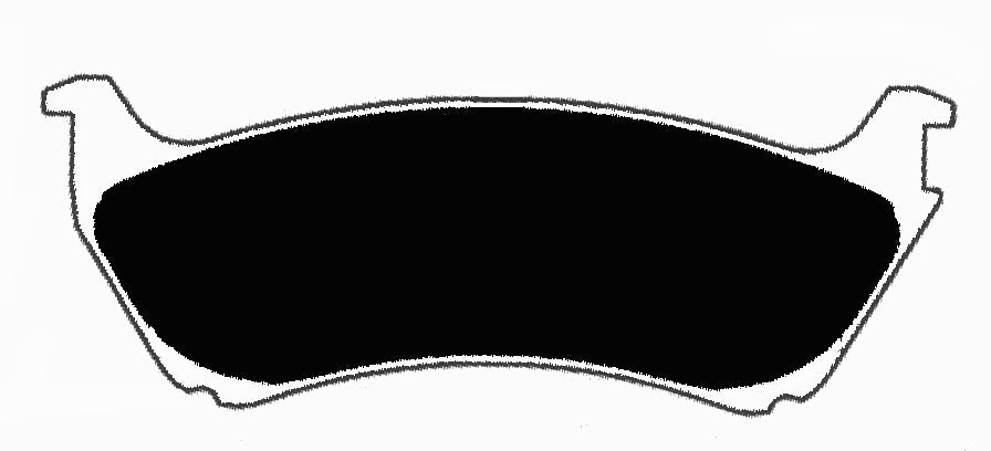 Porterfield Brake Pads for 2000 MERCEDES-BENZ ML320