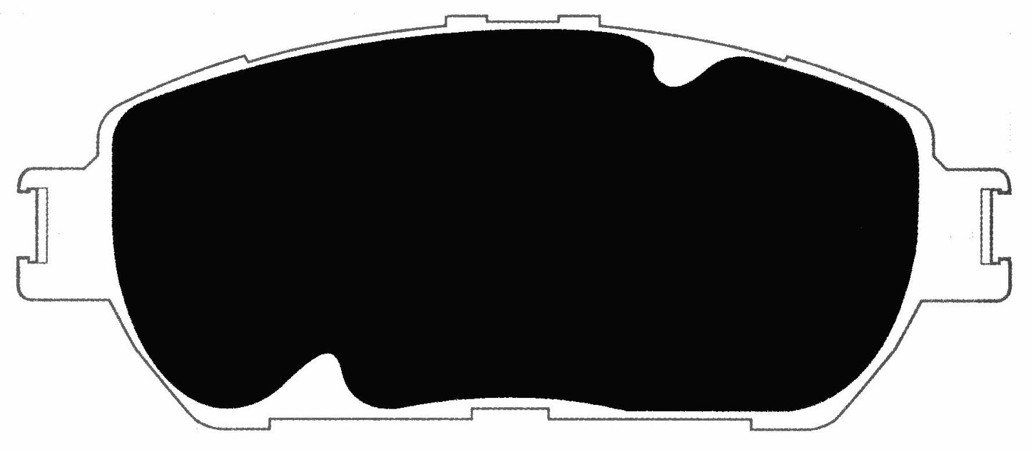Porterfield Brake Pads for 2011 TOYOTA TACOMA 2WD 5 Lug