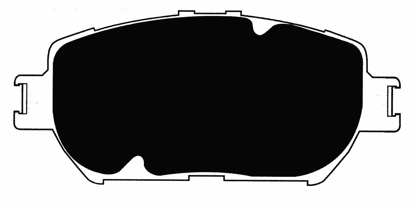 Porterfield Brake Pads for 2014 LEXUS IS250C