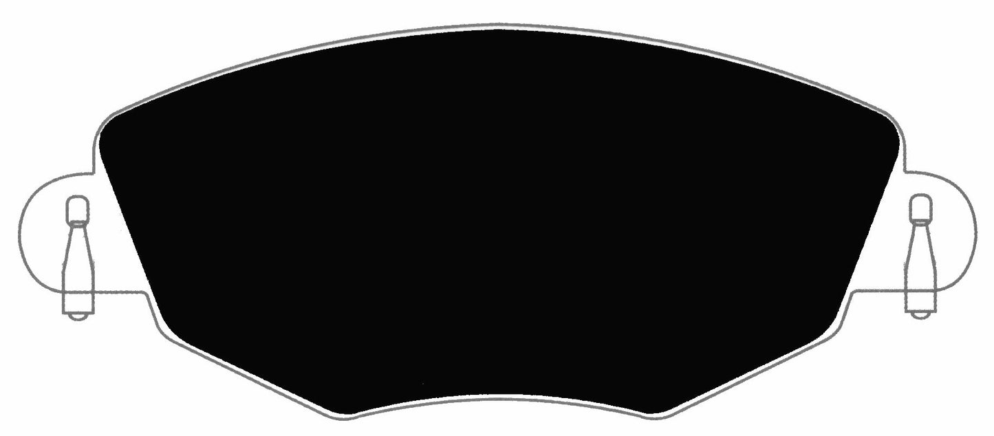 Porterfield Brake Pads for 2002 JAGUAR X Type
