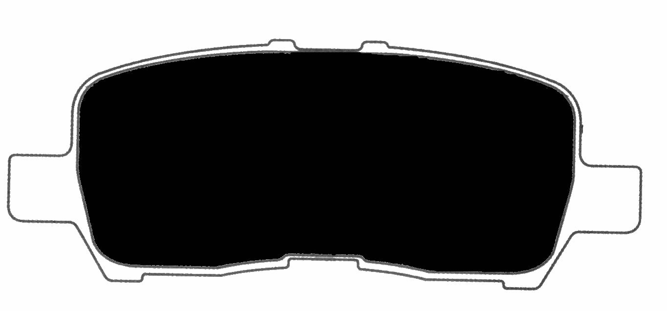 Porterfield Brake Pads for 2012 CHEVROLET IMPALA Police
