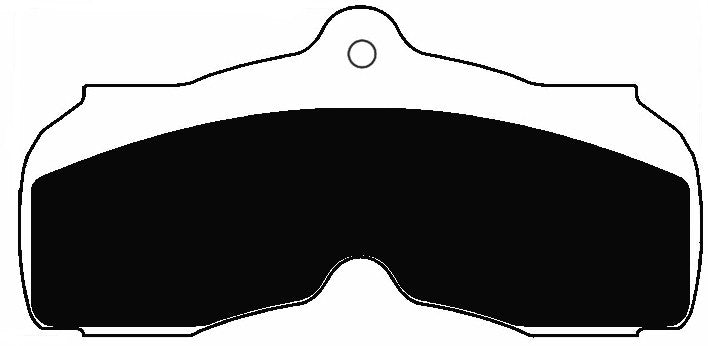 Porterfield Brake Pads for 1967 CHEVROLET CAMARO w/Front Discs Rear Drums