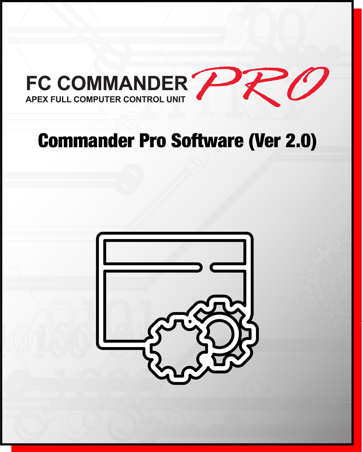 APEXi A'PEXi - Power FC - FC Commander Pro Software (Ver 2.0)
