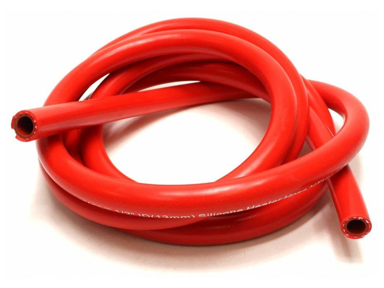 HPS High Temp 3/8" ID (9.5mm) Reinforced Silicone Heater Hose Red -10 Feet