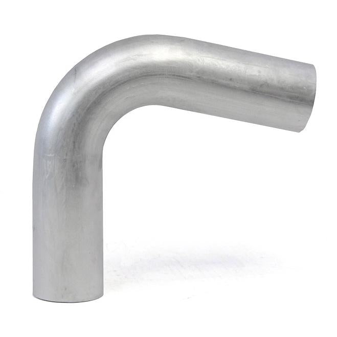 HPS Performance Products HPS 4-1/2" OD 100 Degree Bend 6061 Aluminum Elbow Pipe Tubing 15 Gauge w/ 6" CLR