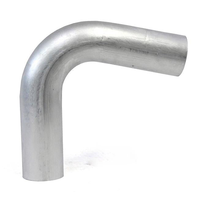HPS Performance Products HPS 3" OD 110 Degree Bend 6061 Aluminum Elbow Pipe Tubing 16 Gauge w/ 4-3/4" CLR