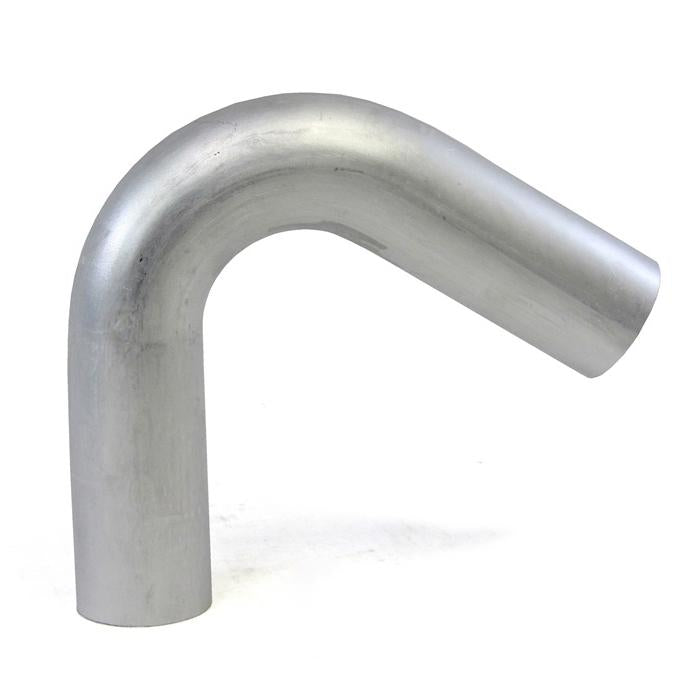 HPS Performance Products HPS 2-1/2" OD 120 Degree Bend 6061 Aluminum Elbow Pipe Tubing 16 Gauge w/ 4" CLR