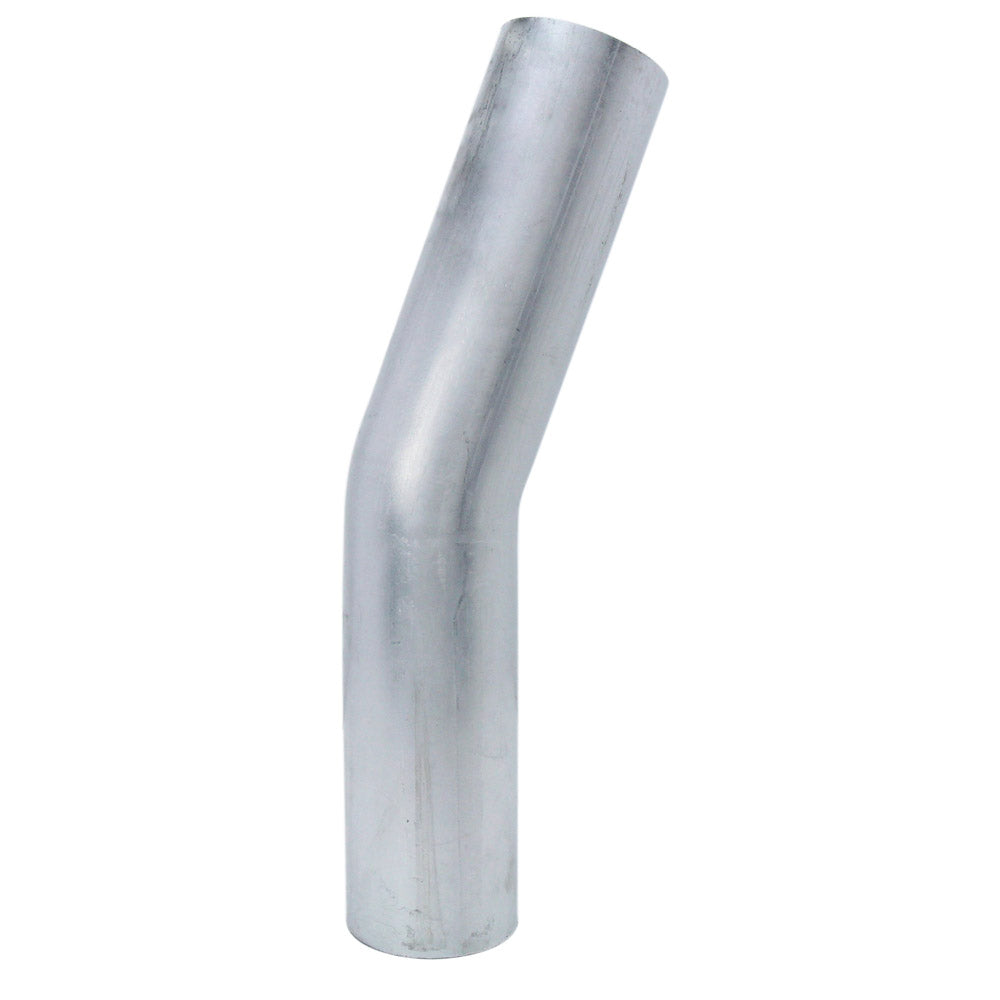 HPS Performance Products HPS 2-1/4" OD 20 Degree Bend 6061 Aluminum Elbow Pipe Tubing 16 Gauge w/ 3" CLR