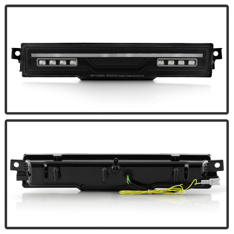 SPYDER Apex 22-24 Toyota GR86/BRZ LED Rear Bumper Light w/ Fog Light - Blk (ALT-YD-TGR8622RRL-GR-BK) 5088925