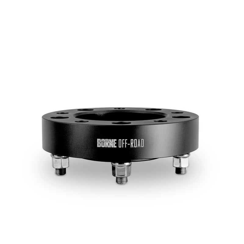 Borne Off-Road Wheel Spacers 5x150 110.1 25 M14 Black BNWS-010-250BK