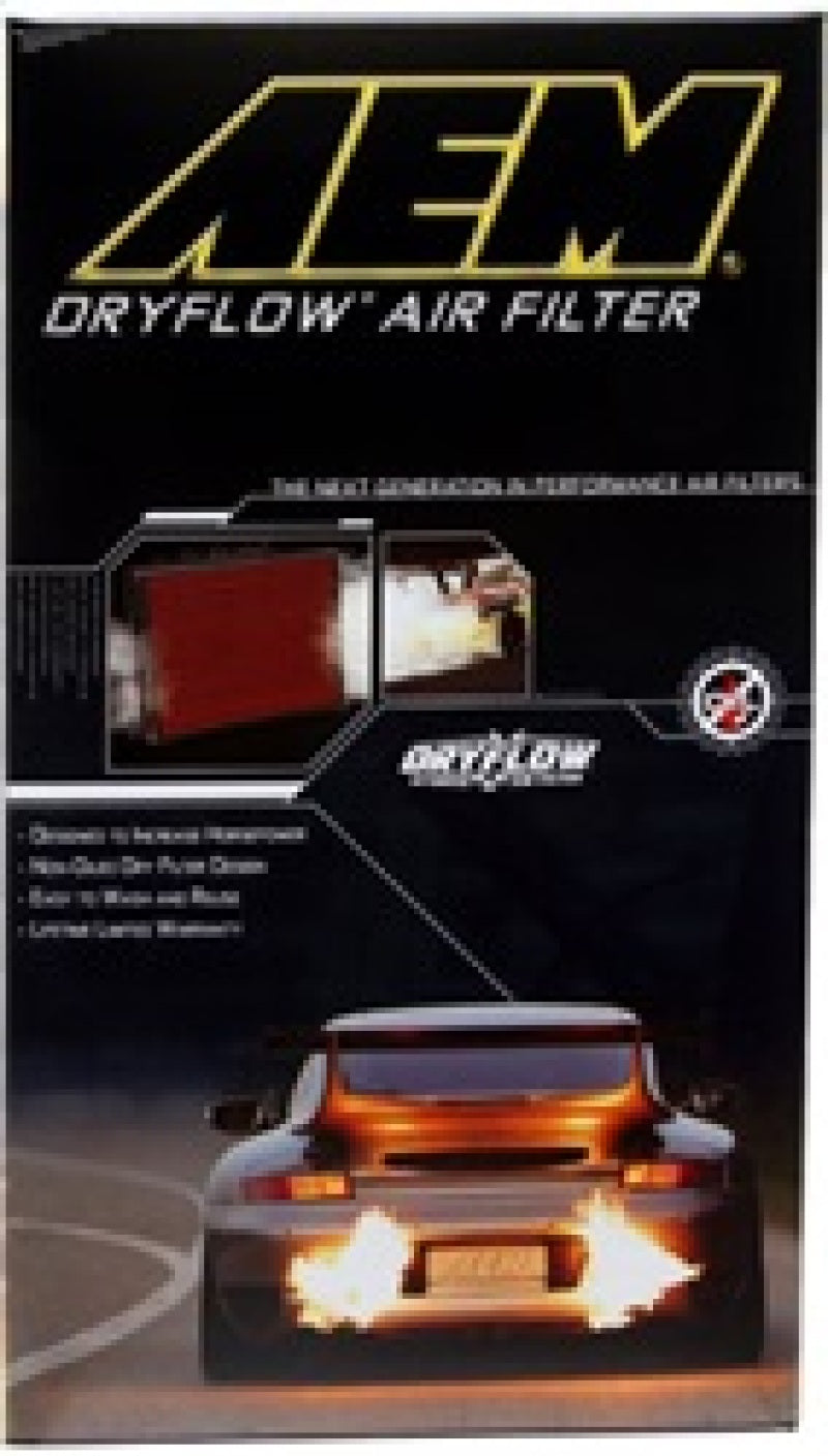 AEM Induction AEM 12-14 Mazda 3/6/CX-5 10.75in O/S L x 7.125in O/S W x 1.625in H DryFlow Panel Air Filter 28-20480