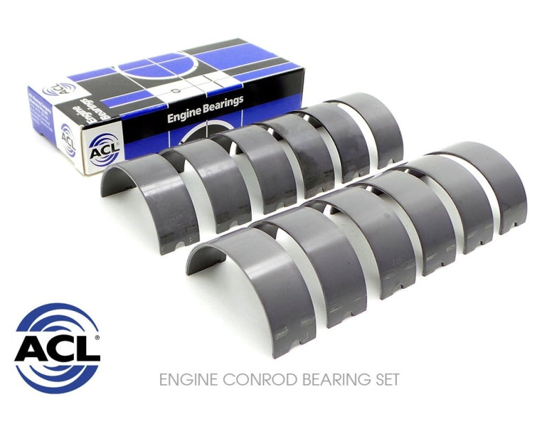 ACL 1967-2007 Chevy V8 305/350/400 .20mm Oversized Trimetal Rod Bearing Set 8B663P-20