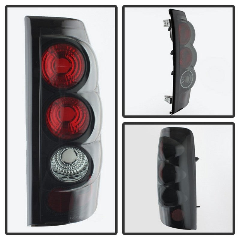 Spyder Chevy Silverado 1500 03-06 (Does Not Fit Stepside)Euro Tail Lights Blk Smke ALT-YD-CS03-BSM 5078018