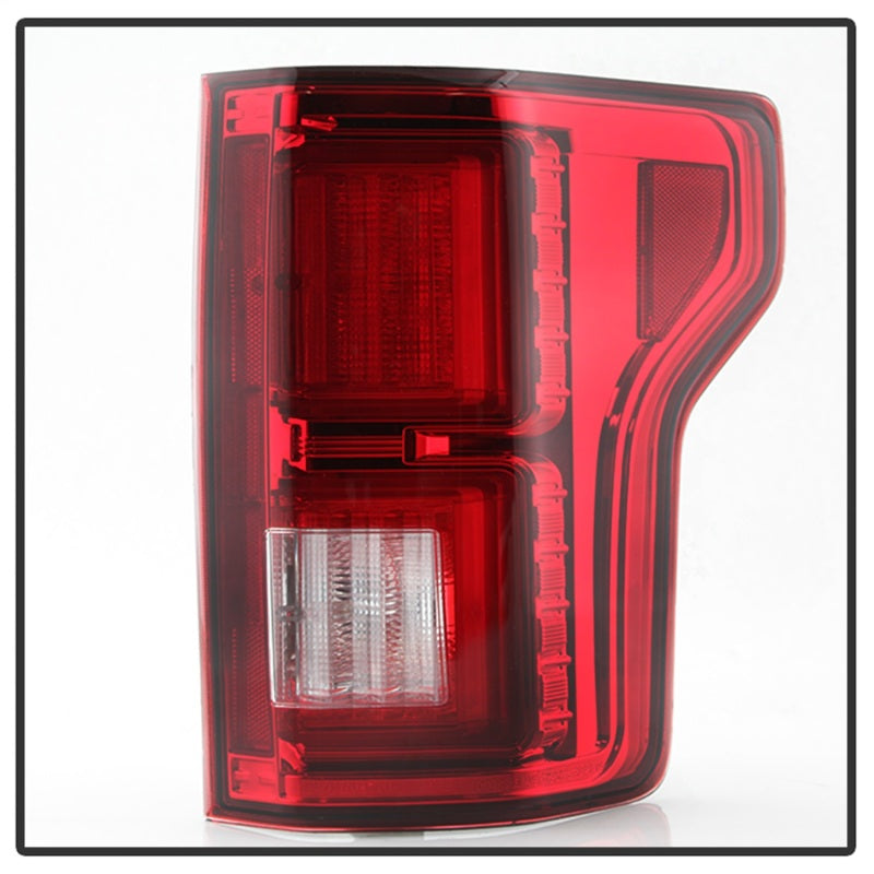 Spyder Ford F150 2015-2017 Light Bar LED Tail Lights - Red Clear ALT-YD-FF15015-LBLED-RC 5083692