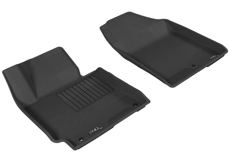 3D MAXpider 2014-2016 Hyundai Elantra Kagu 1st Row Floormat - Gray L1HY05211501