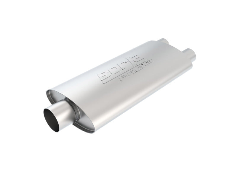 Borla 3in Inlet/Dual 2.25in Outlet Center/Dual Oval ProXS Muffler 40670