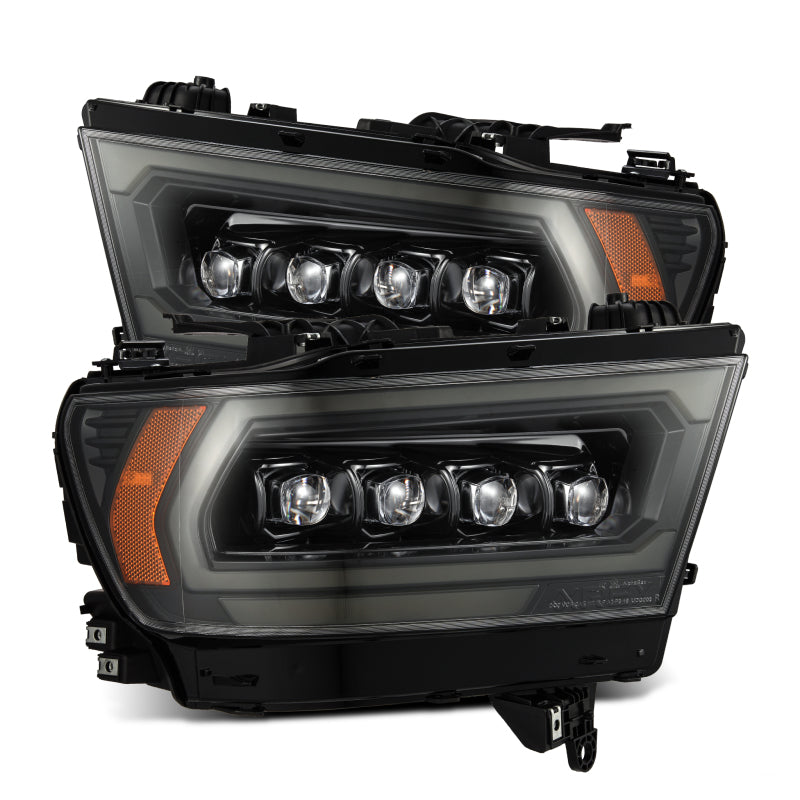 AlphaRex 19-23 Dodge Ram 1500 (No Clsc/Ltd/TRX) NOVA-Series LED Proj HL Alpha-Black (Converter Req.) 880577 *Discontinued