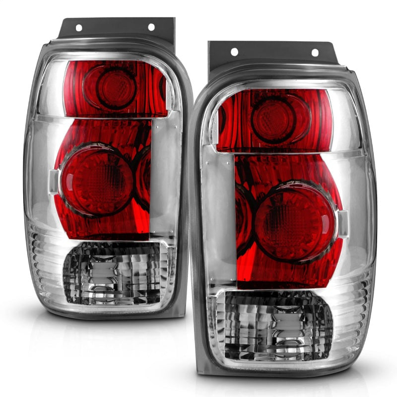 Anzo FORD EXPLORER 98-01 / MOUNTAINEER 98-01 TAIL LIGHTS CHROME
