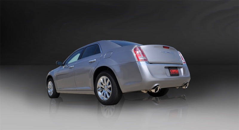 Corsa 11-13 Chrysler 300 R/T 5.7L V8 Polished Sport Cat-Back Exhaust 14535