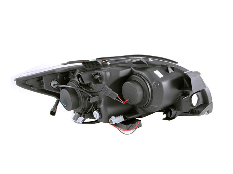 Anzo 2005-2010 Scion Tc Projector Headlights w/ Halo Black (CCFL)