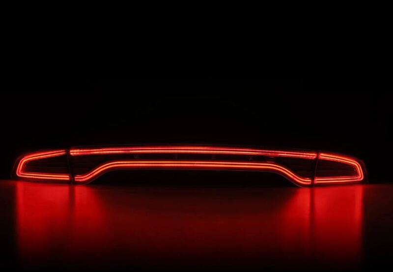 AlphaRex 15-23 Dodge Charger Nova-Series LED Tail Lights - Black 642012 *Discontinued