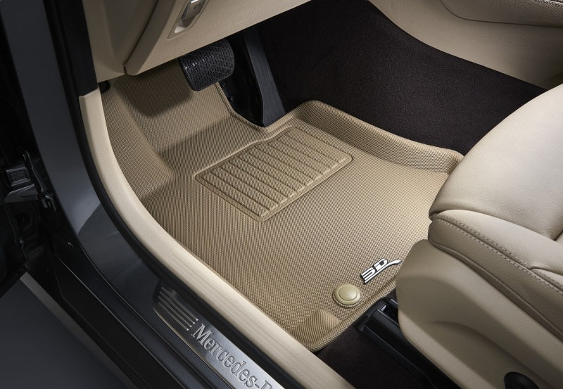 3D MAXpider 2011-2018 Volkswagen Jetta Sedan Kagu 1st Row Floormat - Tan L1VW05511502
