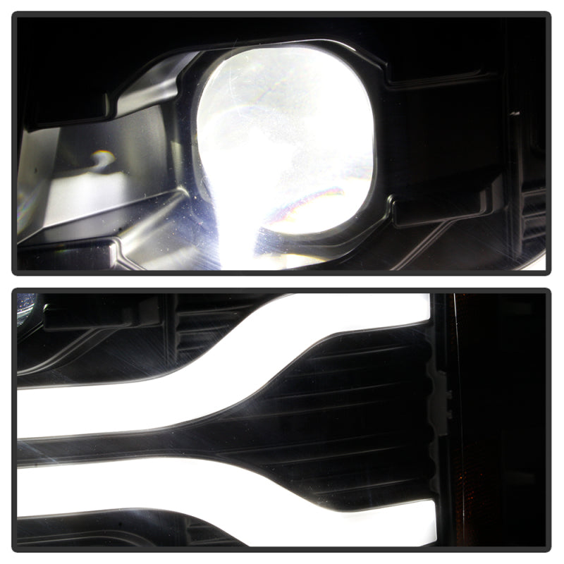 Spyder Chevy Silverado 1500 07-13/2500HD/3500HD 07-14 LED Black PRO-YD-CS07V3PL-BK 5087614