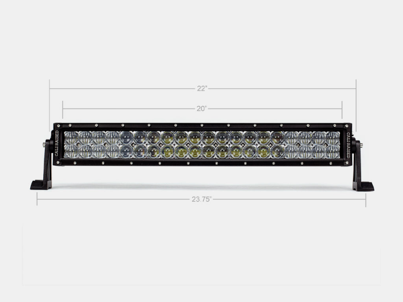 Cali Raised LED Cali Raised 22 Dual Row 5D Optic Osram Led Bar - Combo CR2305