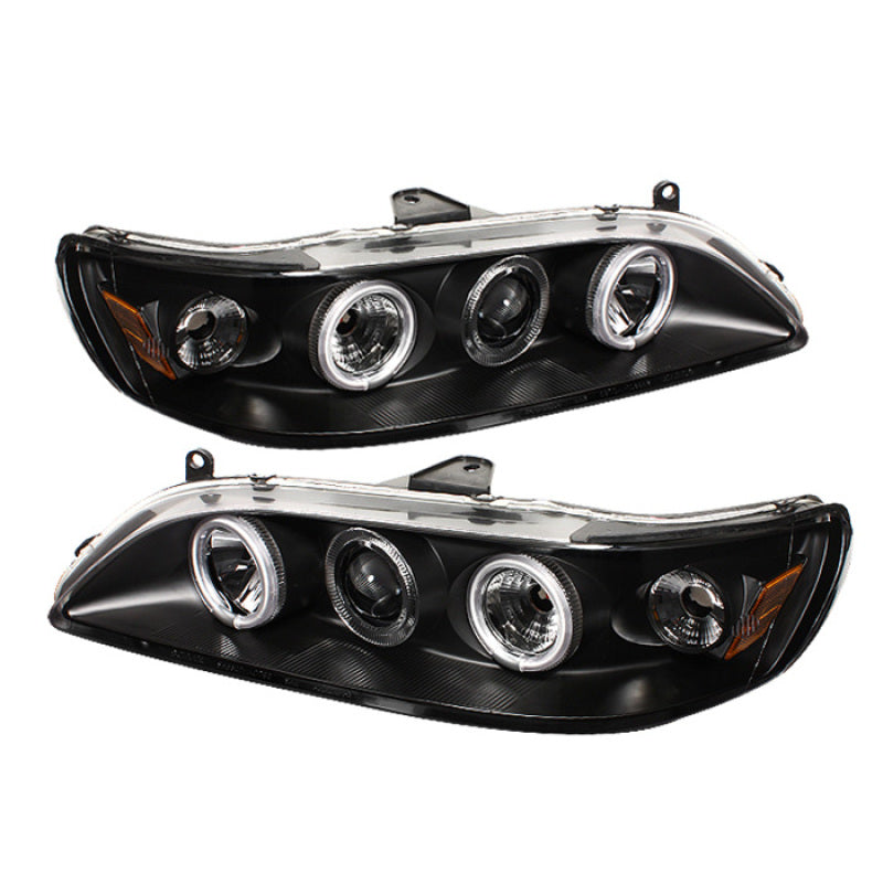 SPYDER Honda Accord 98-02 1PC Projector Headlights CCFL Halo Blk High H1 Low H1 PRO-YD-HA98-CCFL-BK 5029751