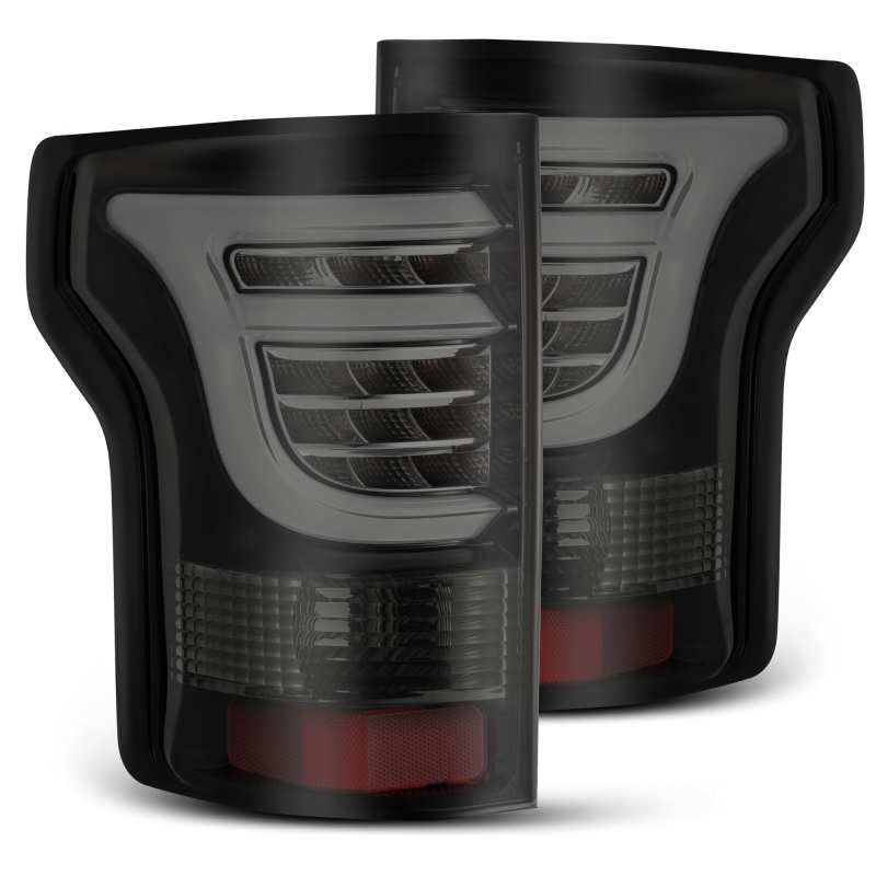AlphaRex 15-17 Ford F-150 (Excl Models w/Blind Spot Sensor) PRO-Series LED Tail Lights Jet Black 652010 *Discontinued