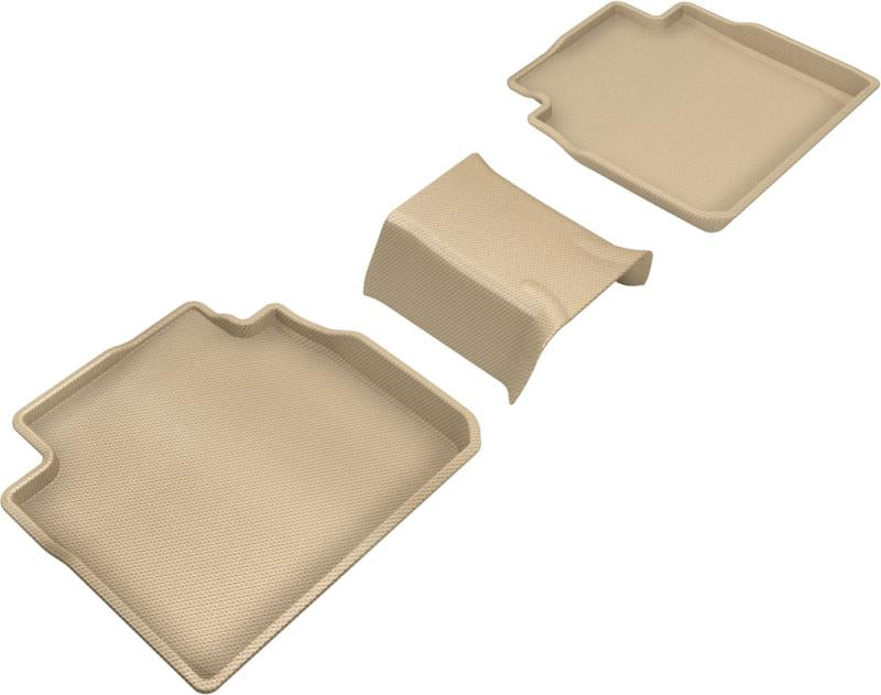 3D MAXpider 2019-2020 Toyota/Lexus Avalon/Es Kagu 2nd Row Floormats - Tan L1TY24521502
