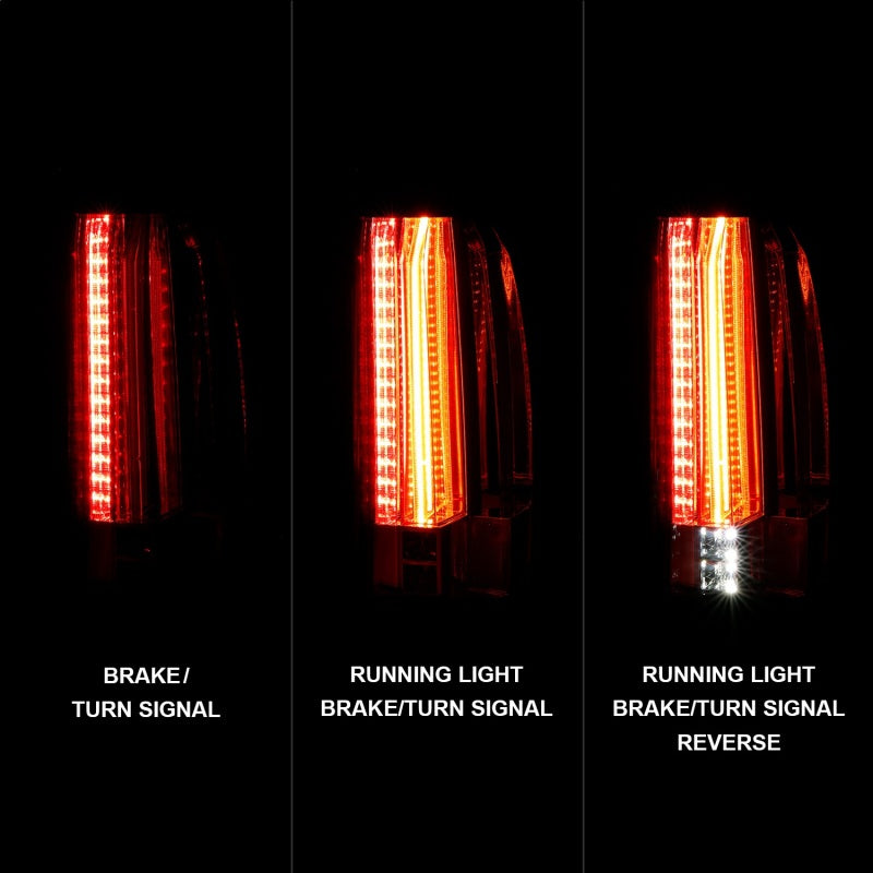 Anzo LED TL Tahoe /Sub Smoke 15-17
