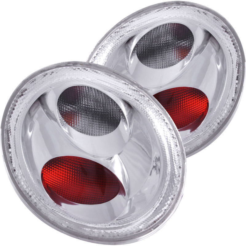 Anzo 1998-2005 Volkswagen Beetle Taillights Chrome