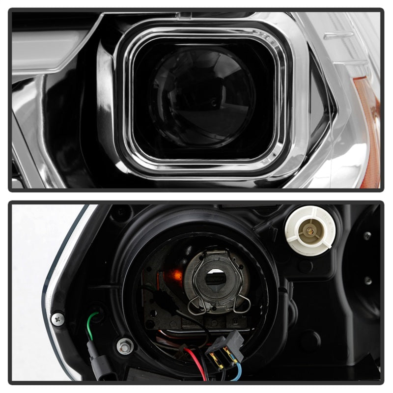 Spyder Dodge Durango 11-13 Halogen Model Only Projector Headlights - Chrome PRO-YD-DDU11SI-C 5088277