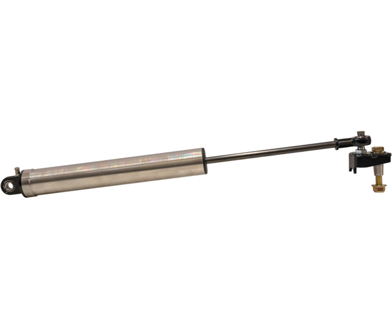Carli 08-16 Ford F250/350 SD Stainless Steel High Mount Steering Stabilizer 2.5in & 4.5in Lift CS-FHMSS-08