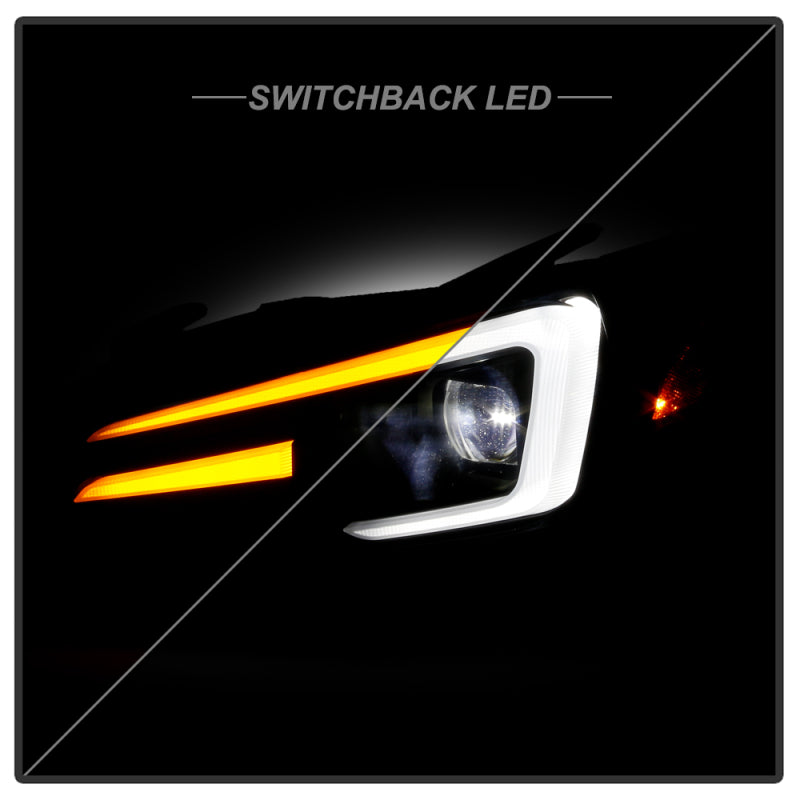 Spyder Subaru Impreza WRX 15-20 LED High-Power LED Headlights-Black PRO-YD-SWRX15LEDAP-SBSEQ-BK 5088109
