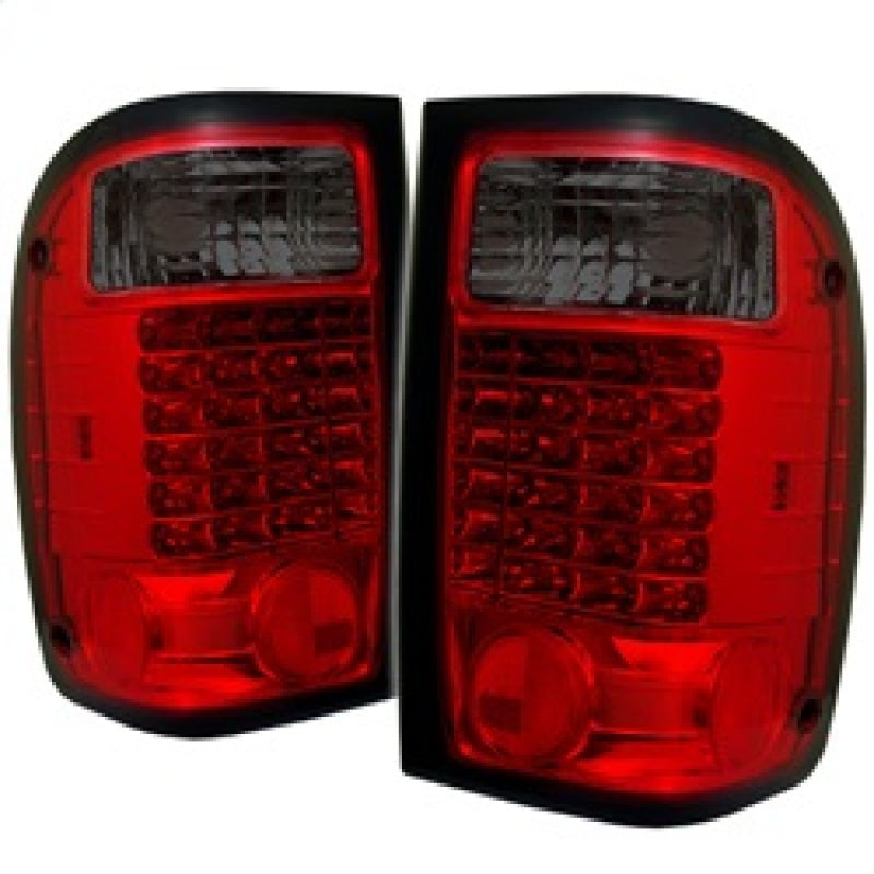 Spyder Ford Ranger 01-05 LED Tail Lights Red Smoke ALT-YD-FR98-LED-RS 5003867