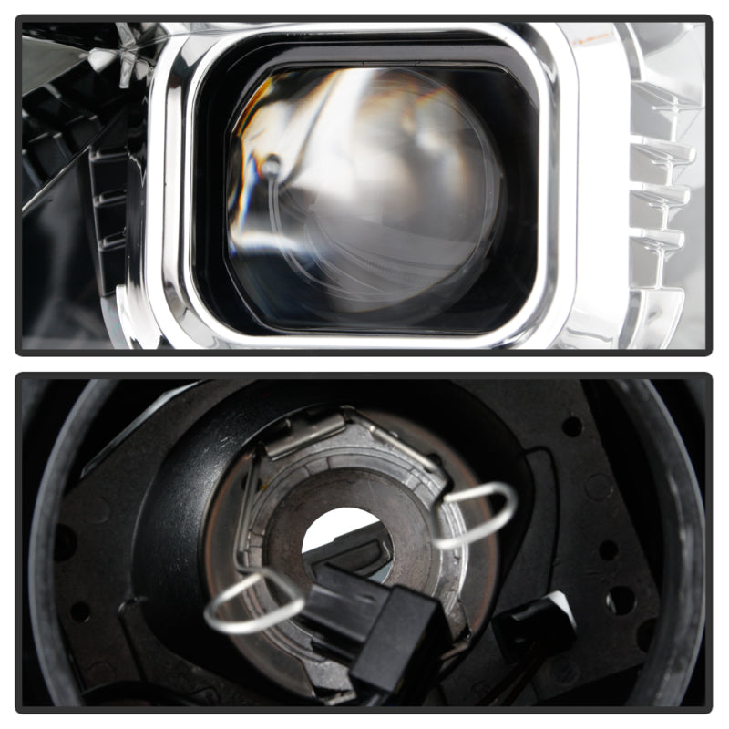 Spyder Chevy Camaro 16-18 Halogen Model Projector Headlights Chrome PRO-YD-CCAM16HALSI-SEQ-C 5087348